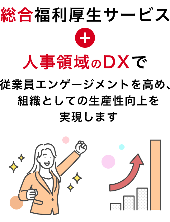 総合福利厚生サービス 人事領域のDXで